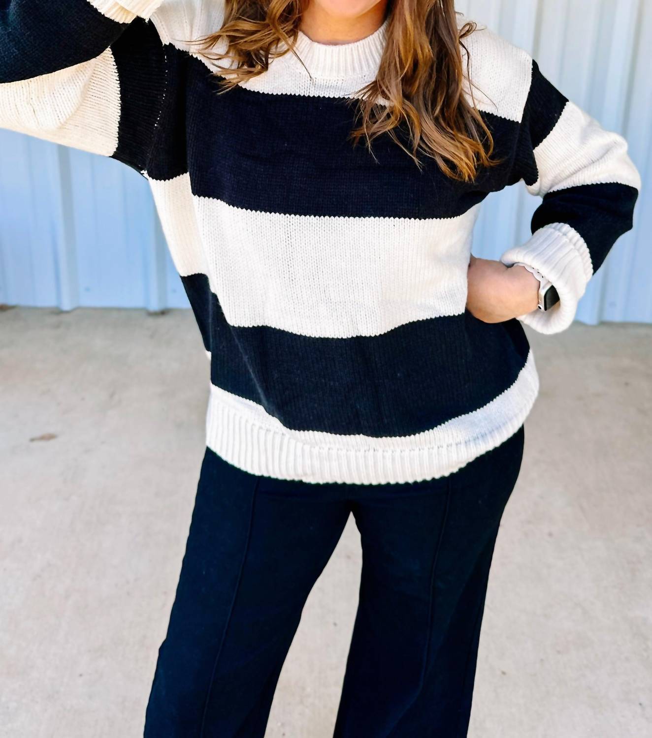 Aapparella - Loretta Stripped Sweater