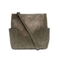 Joy Susan - Women's Kayleigh Side Pocket Bucket Crossbody Bag