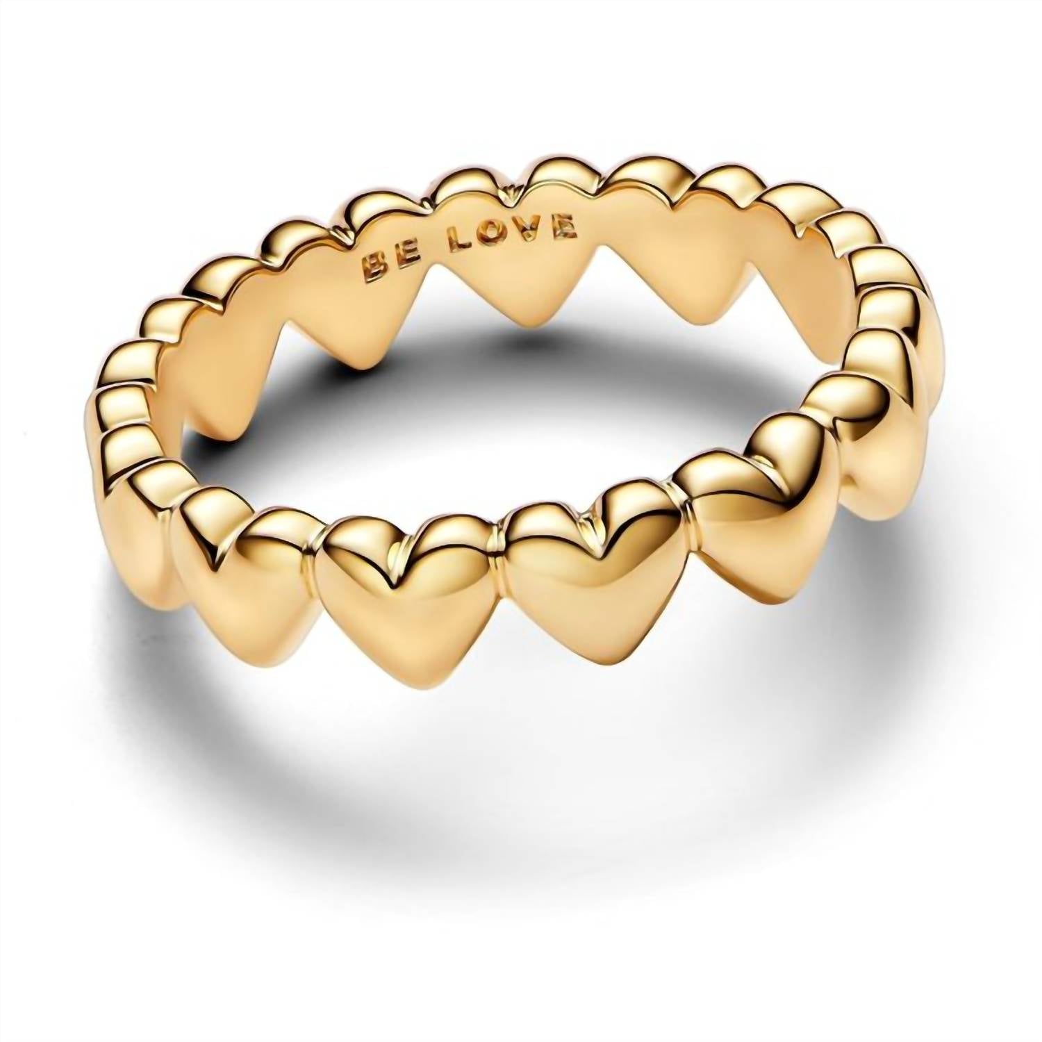 Pandora - Women's Row Of Hearts Ring