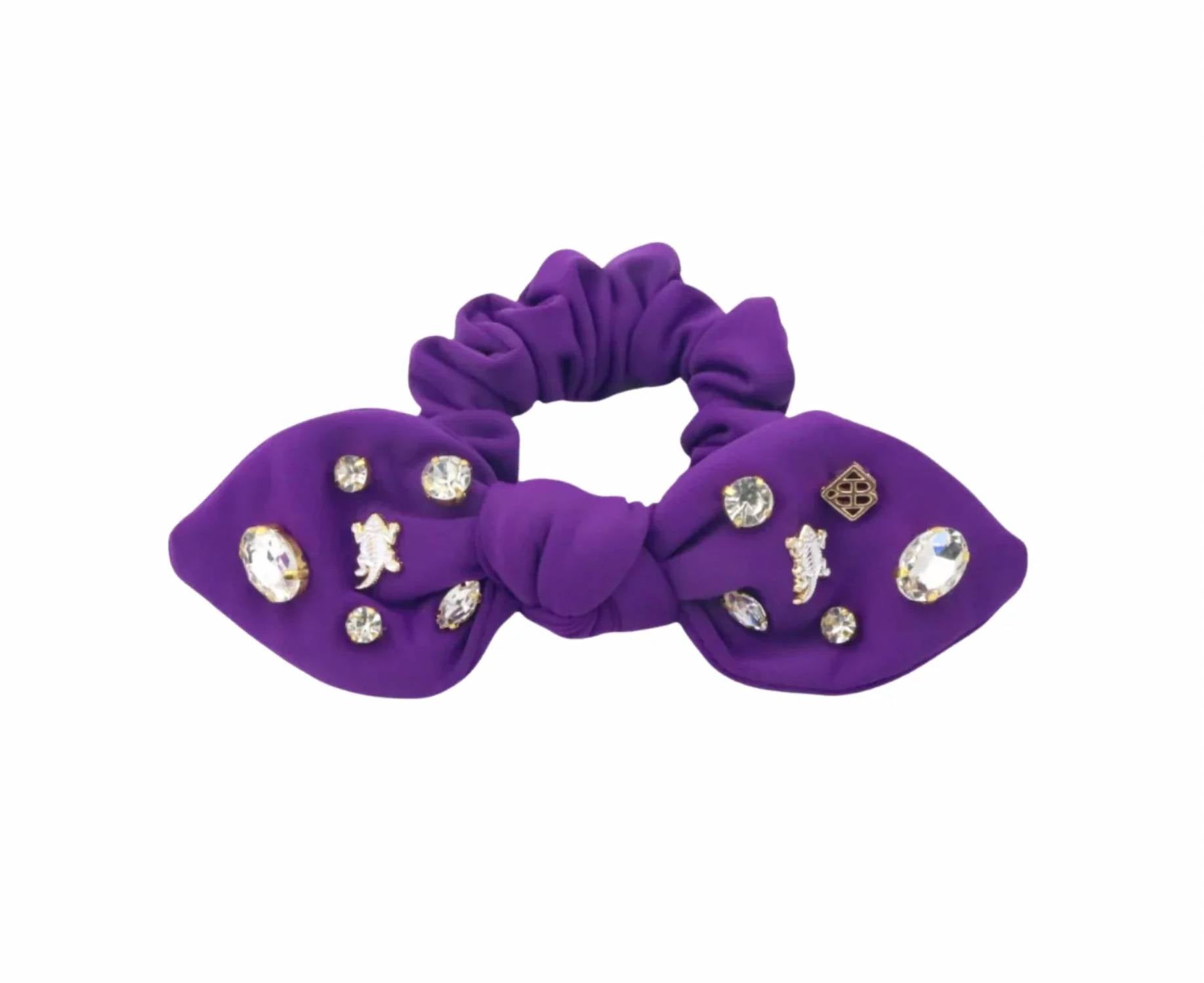 Brianna Cannon - Women's Tcu Logo Bow Scrunchie