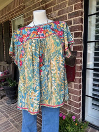 Savanna Jane - Women's Embroidery Top - Plus