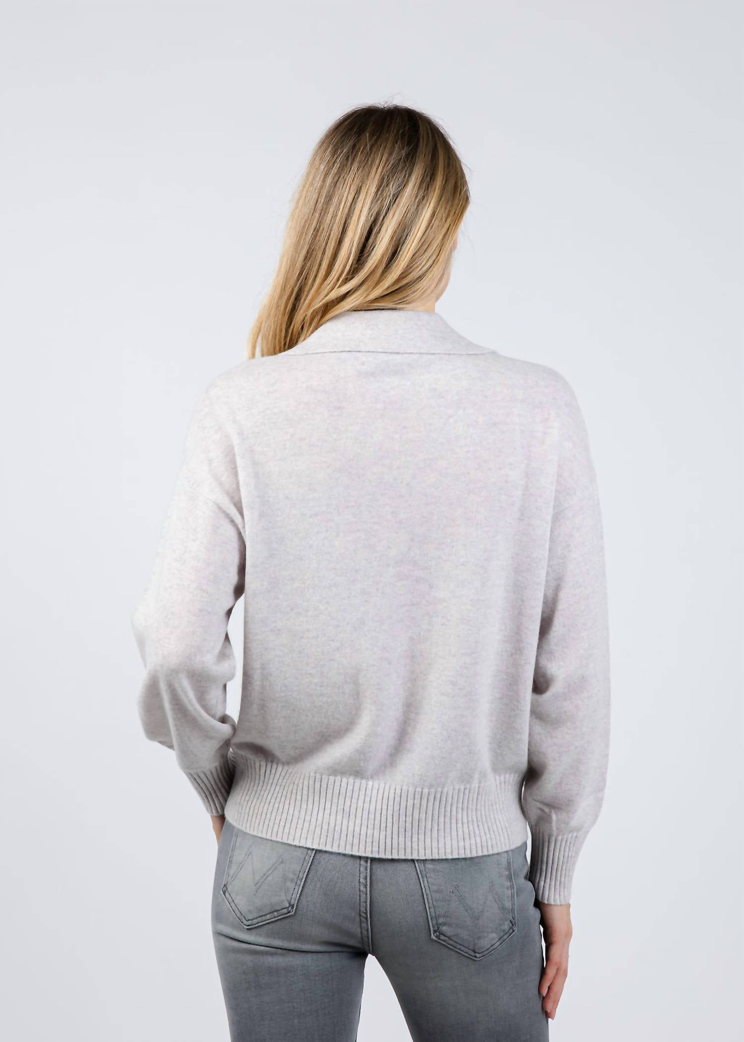Repeat Cashmere - Collared Cashmere Sweater