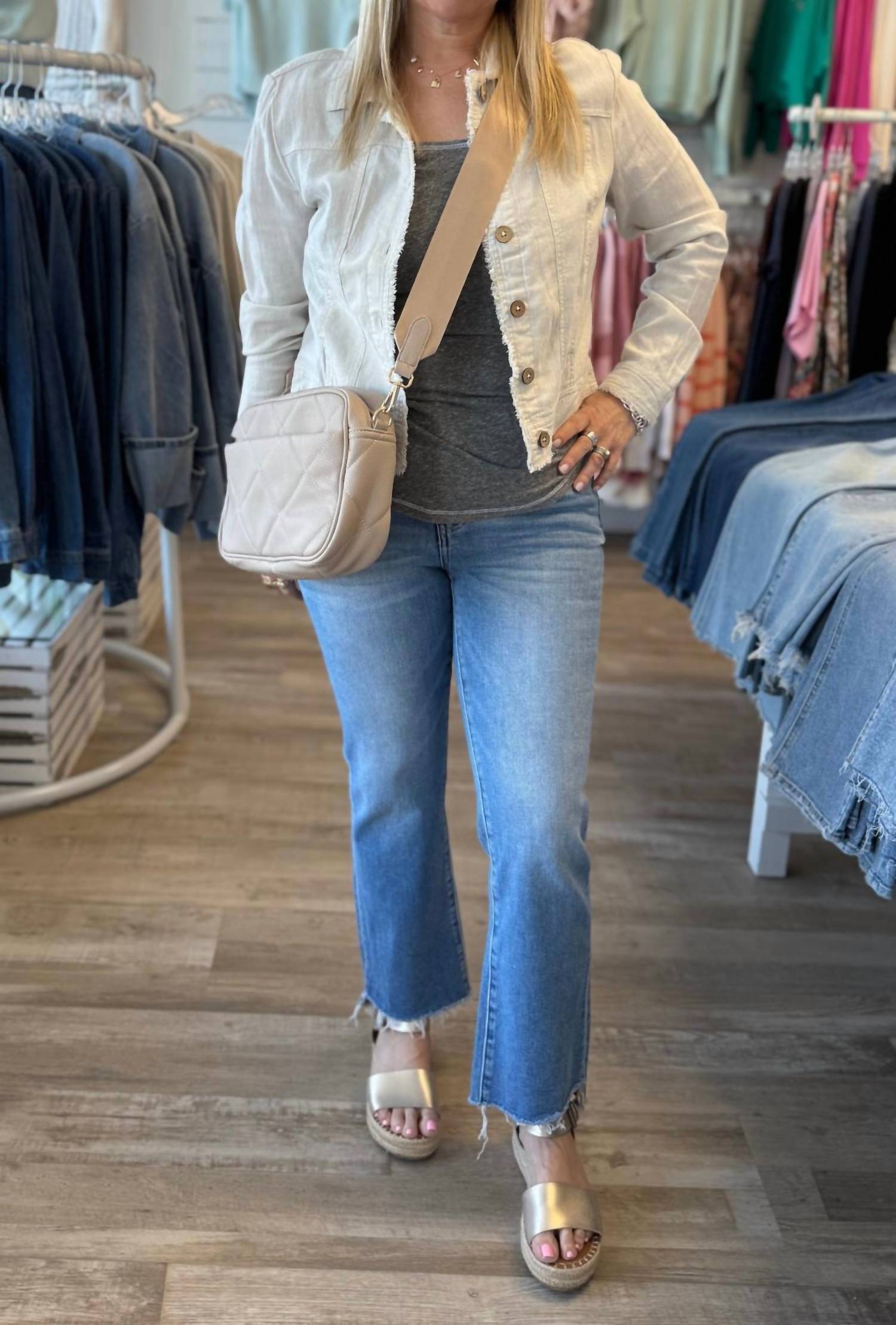 Project Social T - Cami Heathered Scoop Tank Top