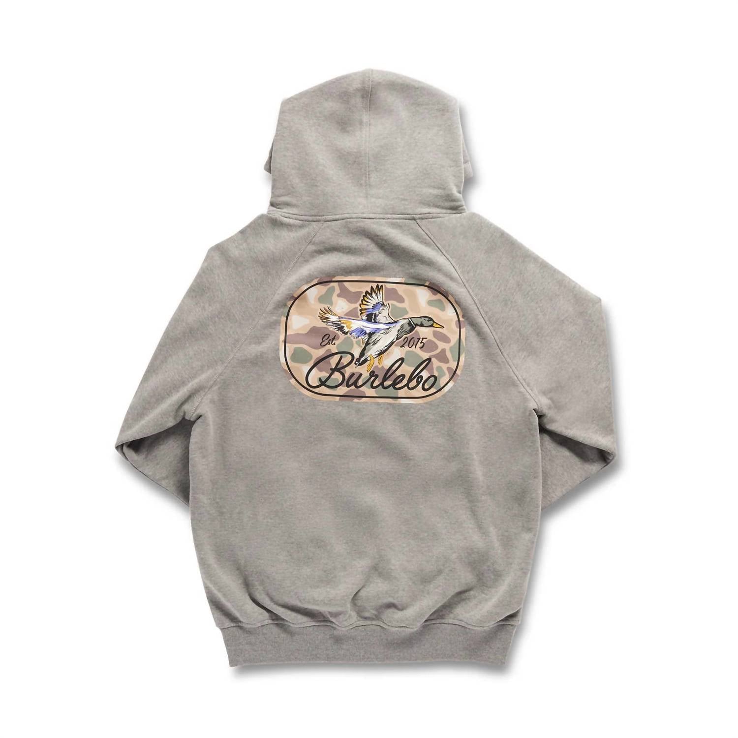 Burlebo - Fleece Hoodie Ducks Flying In