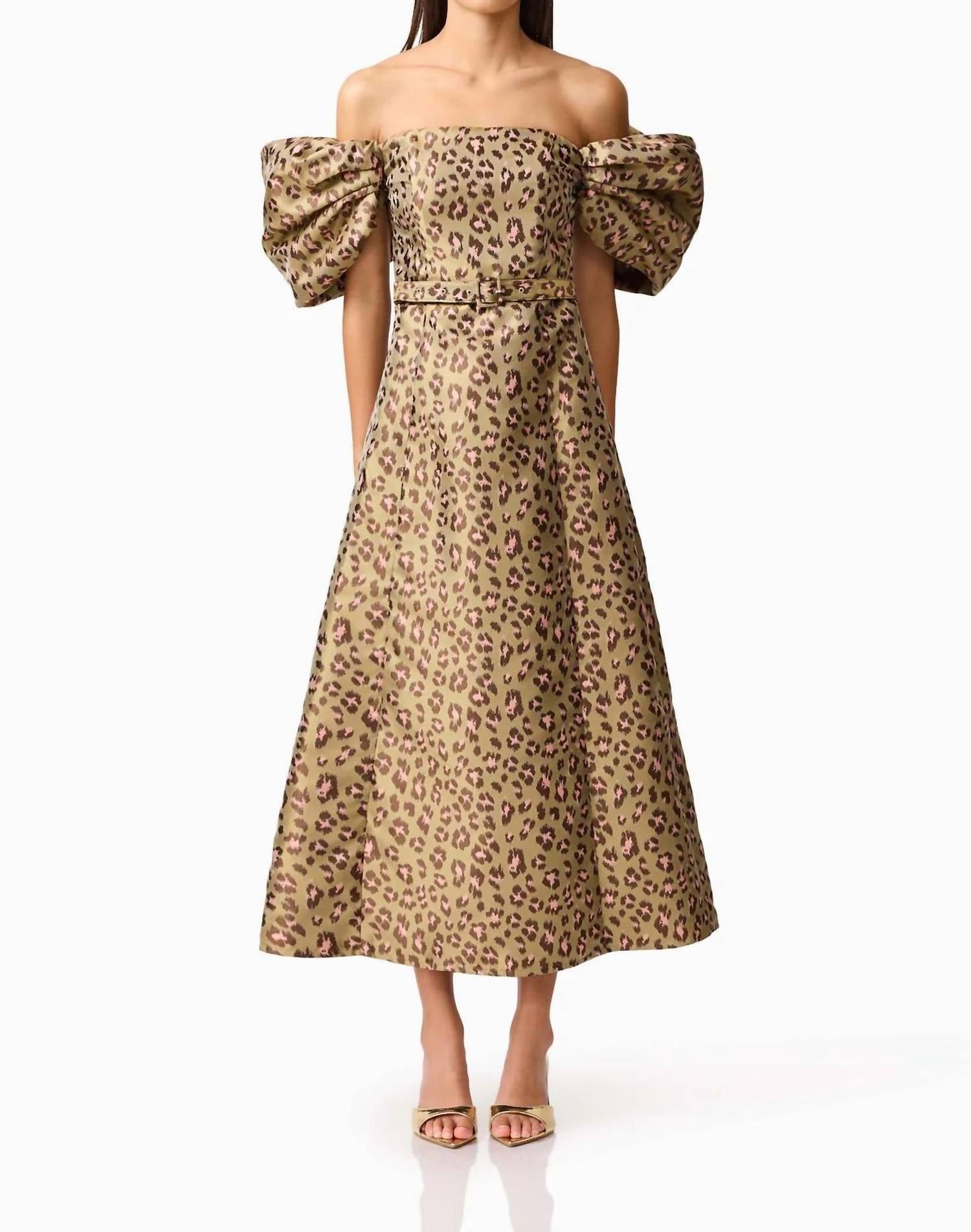 Elliatt - Elara Off The Shoulder Midi Dress