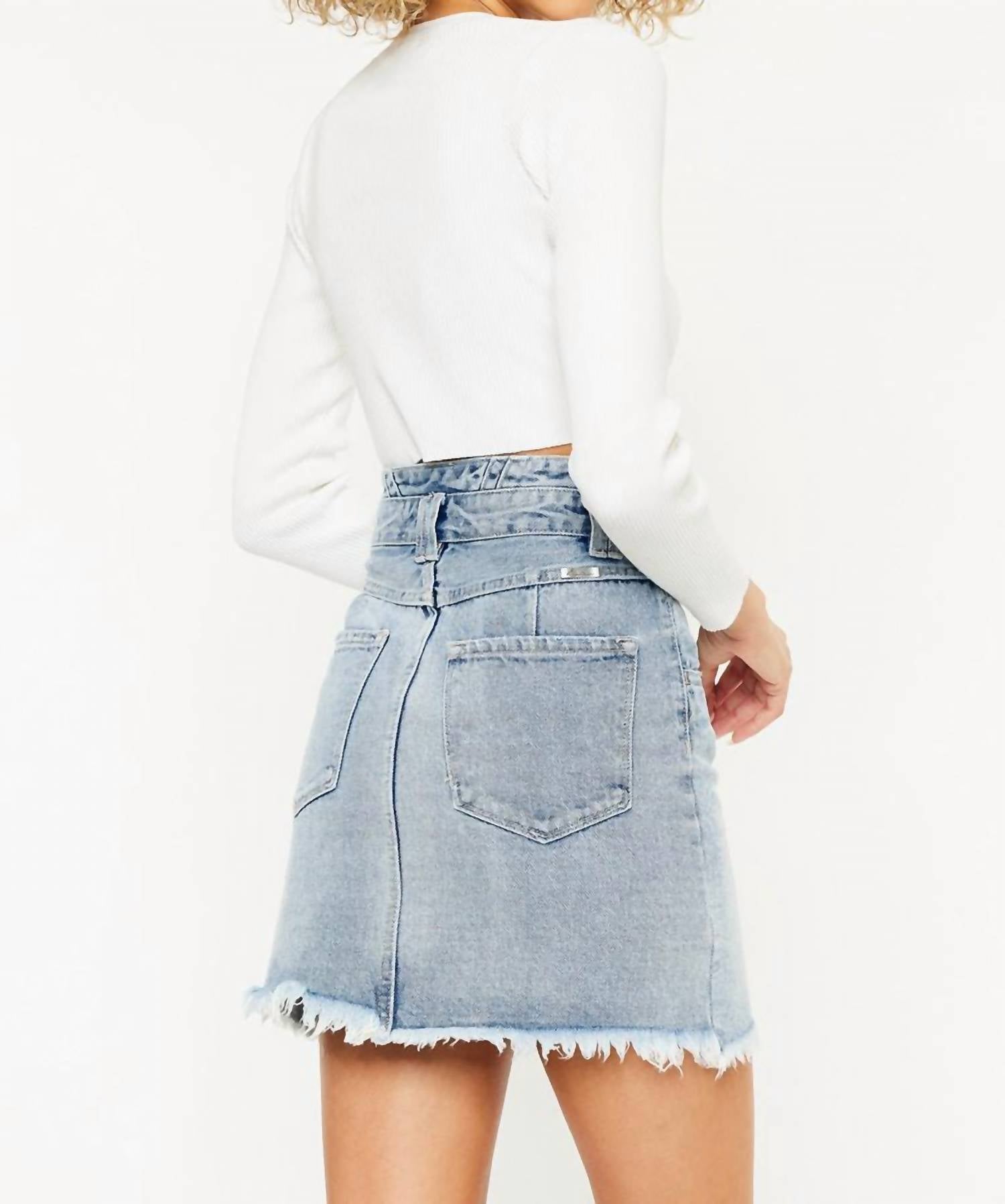 Kancan - High Rise Skirt