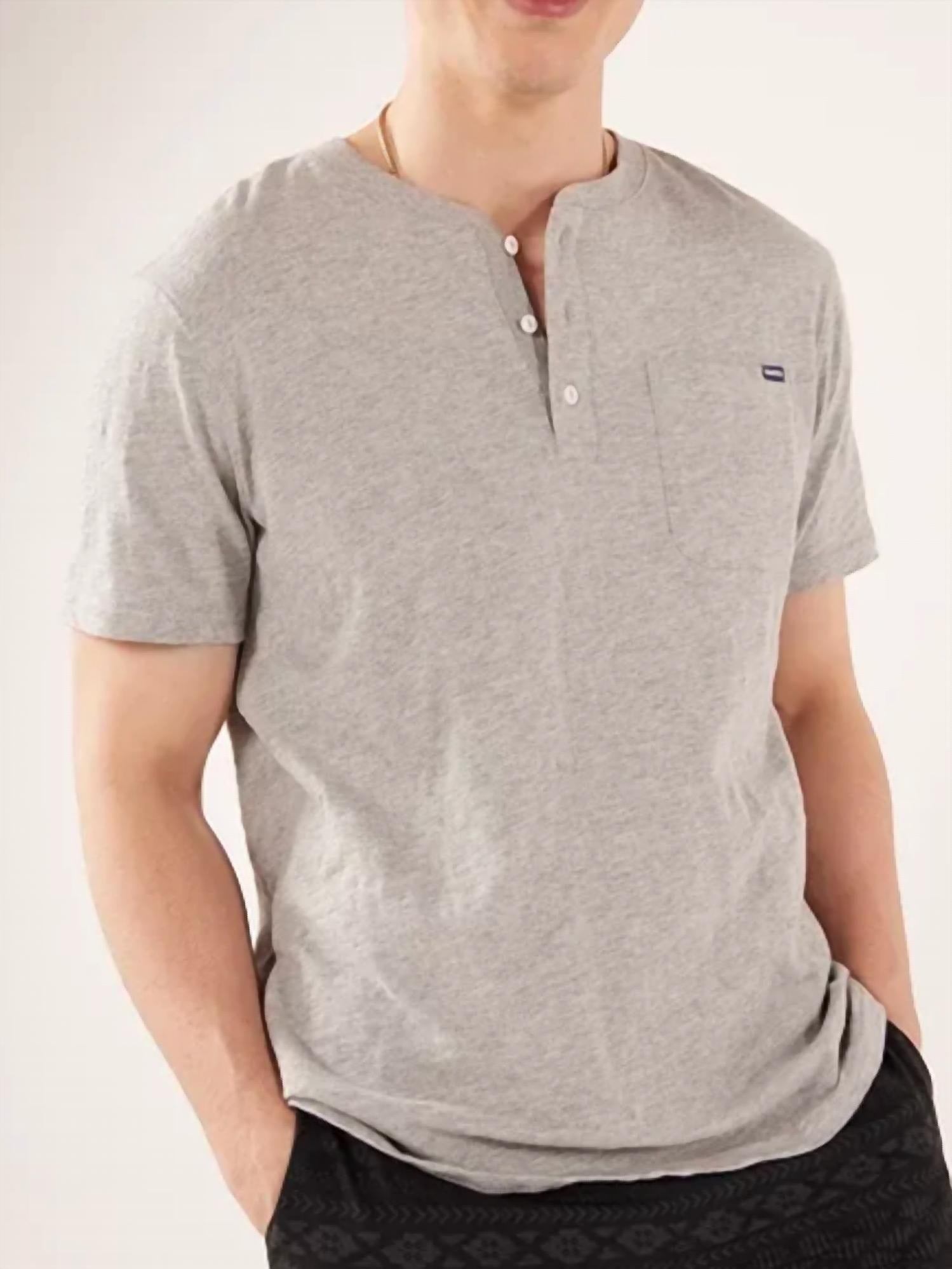 Chubbies - Men's Henley Tee Shirt