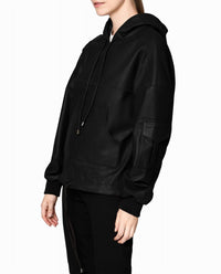 Nicole Miller - Leather Space Hoodie