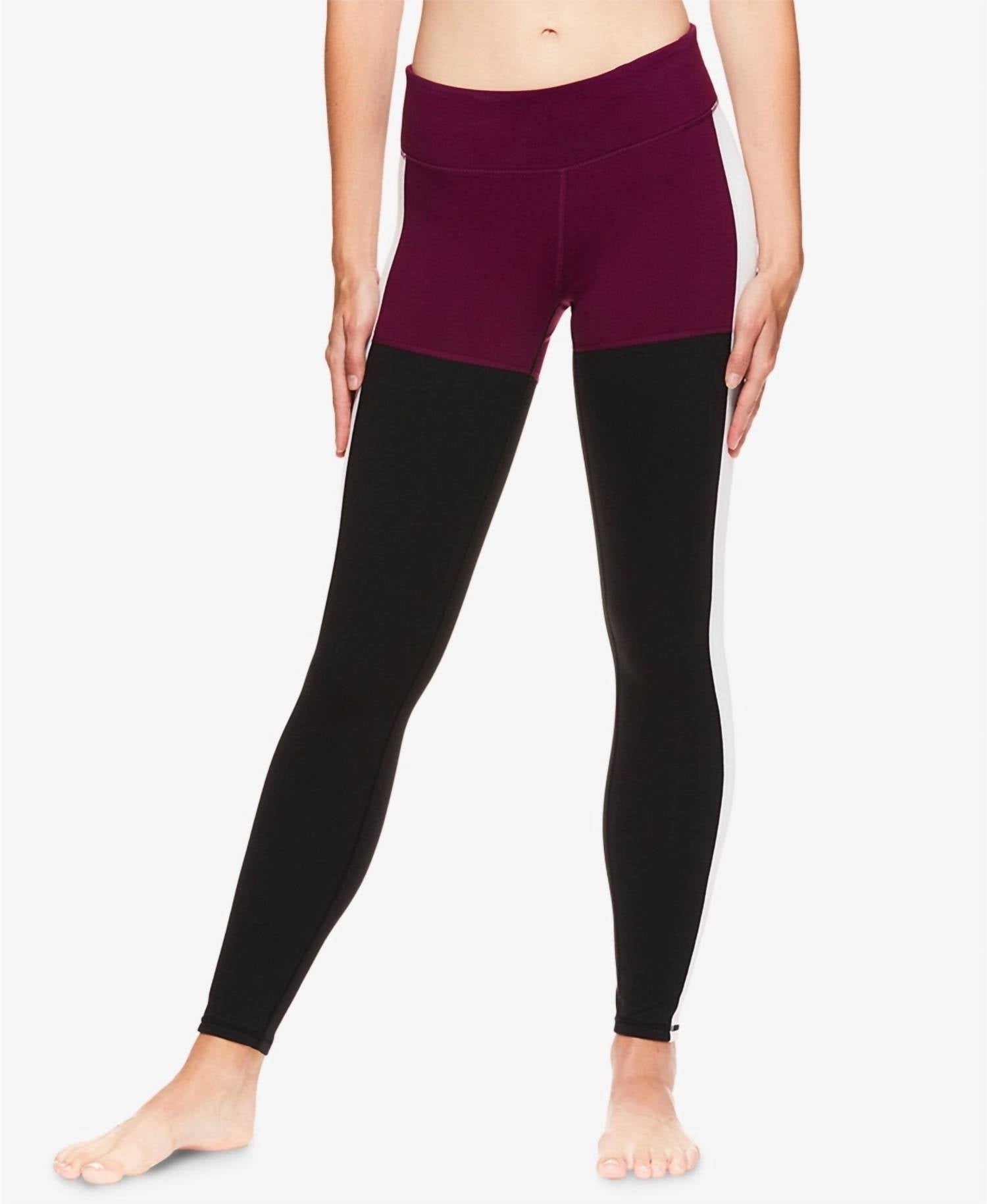 Gaiam - Women's Jessica Biel Colorblocked Ankle Leggings
