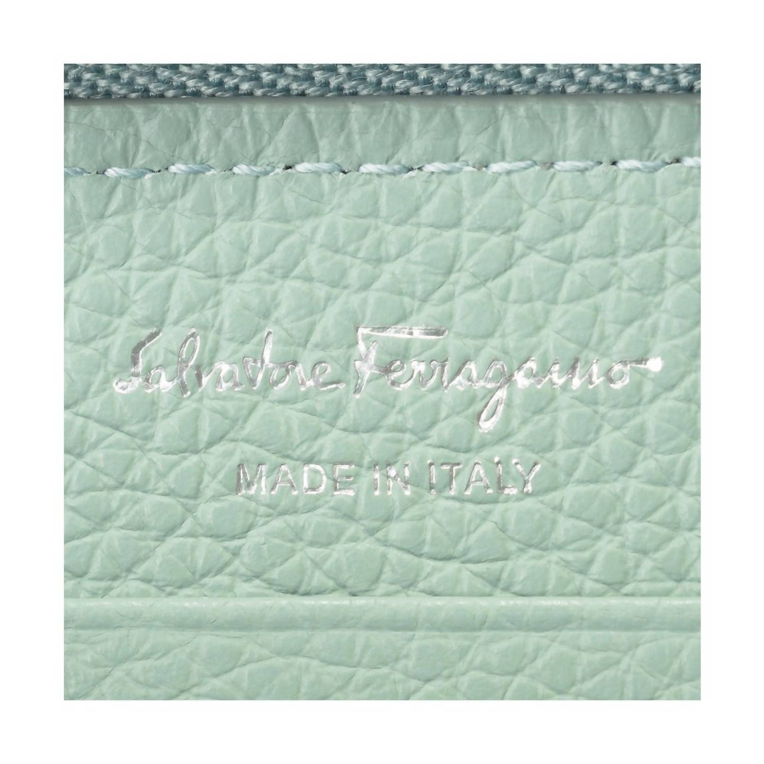 Salvatore Ferragamo - Women's Gancini Zip Wallet Card Holder