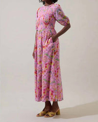 Sugarlips - Ramsie Floral Smocked Dress
