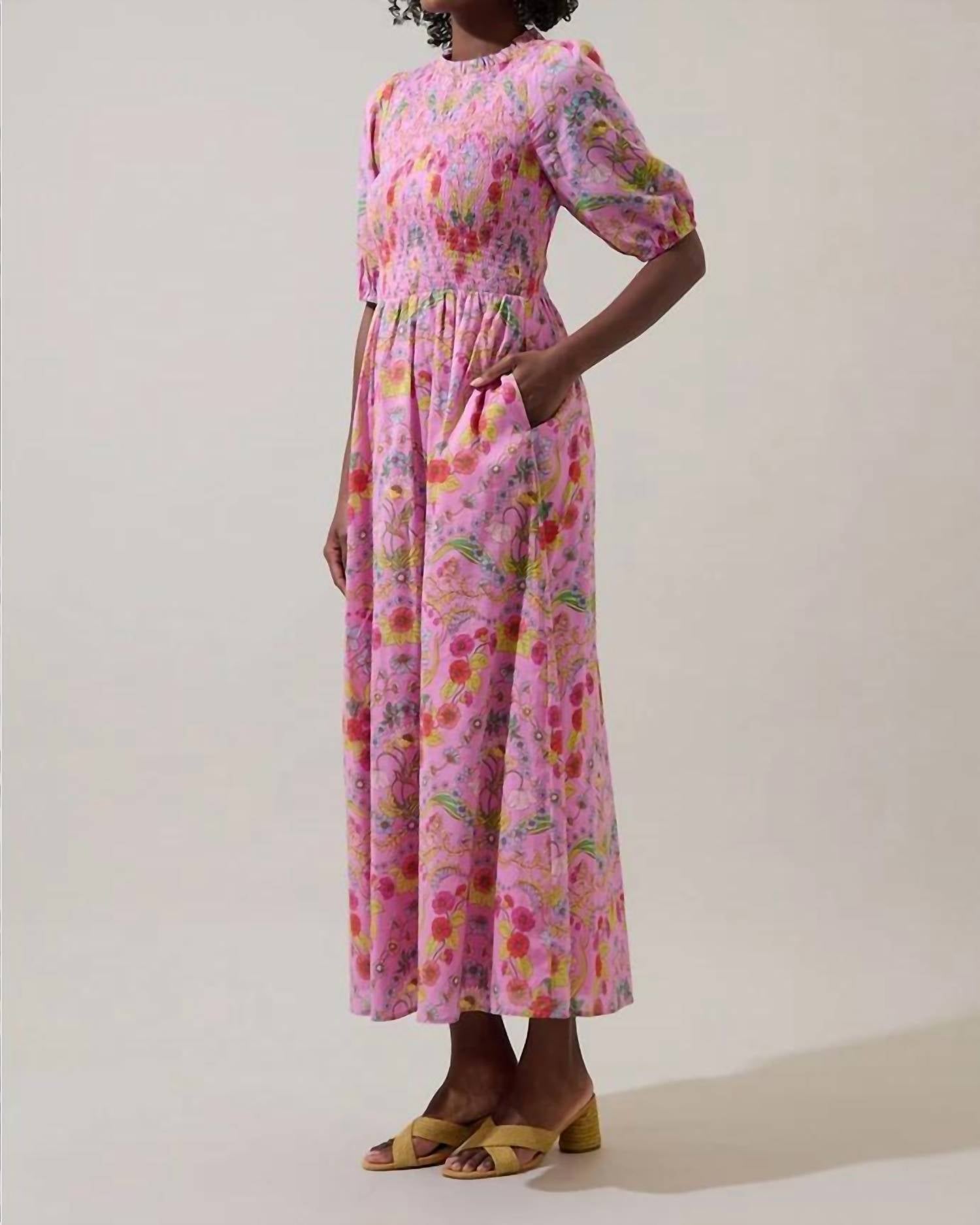 Sugarlips - Ramsie Floral Smocked Dress