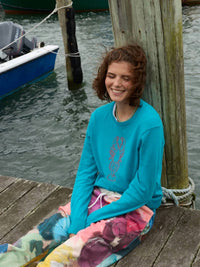 Lingua Franca - Lobster Crewneck Sweater