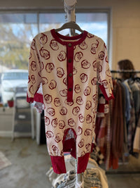 Melina & Me - Boys Classic Santa Romper