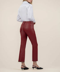 Kut From The Kloth - Kelsey Coated High Rise Ankle Pants