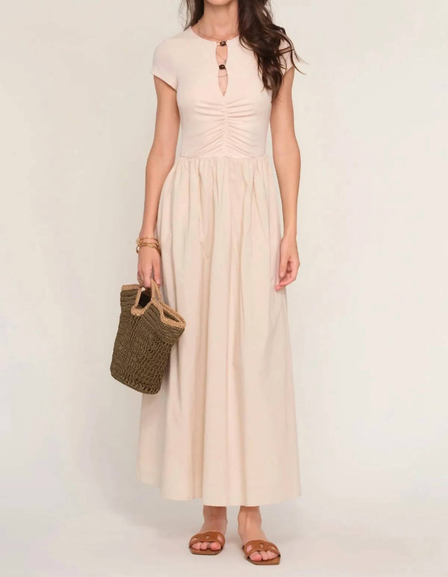 Heartloom - Arleth Cap Sleeves Dress