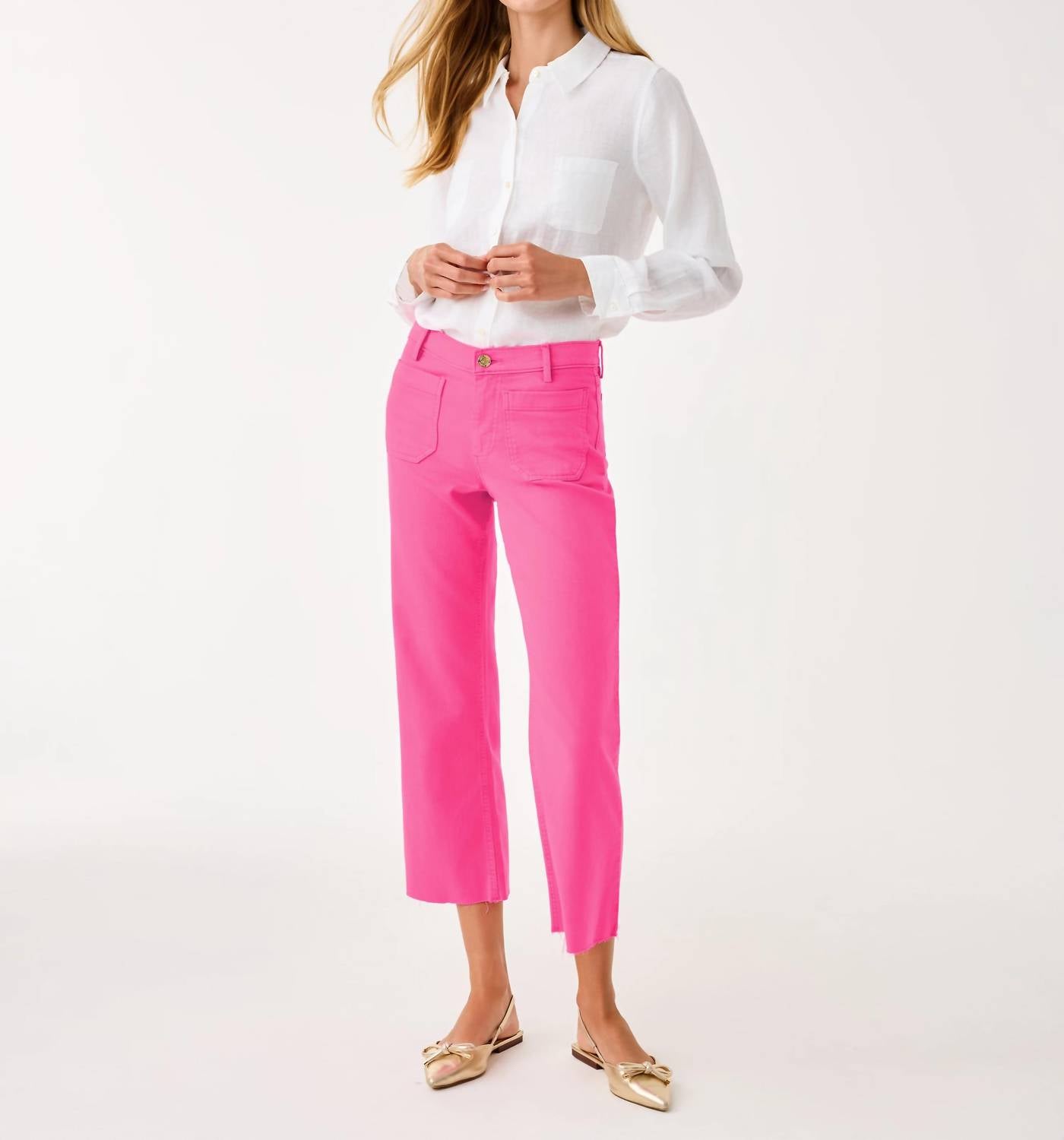 Lilly Pulitzer - Harleen High Rise Crop Jeans