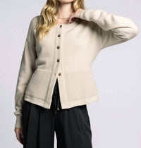 Weekend Los Angeles - Michelle Peplum Cardigan