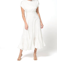 Baruni - Aimee Satin Midi Dress