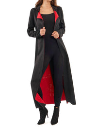 Adore - Cut Vegan Suede Outer Coat