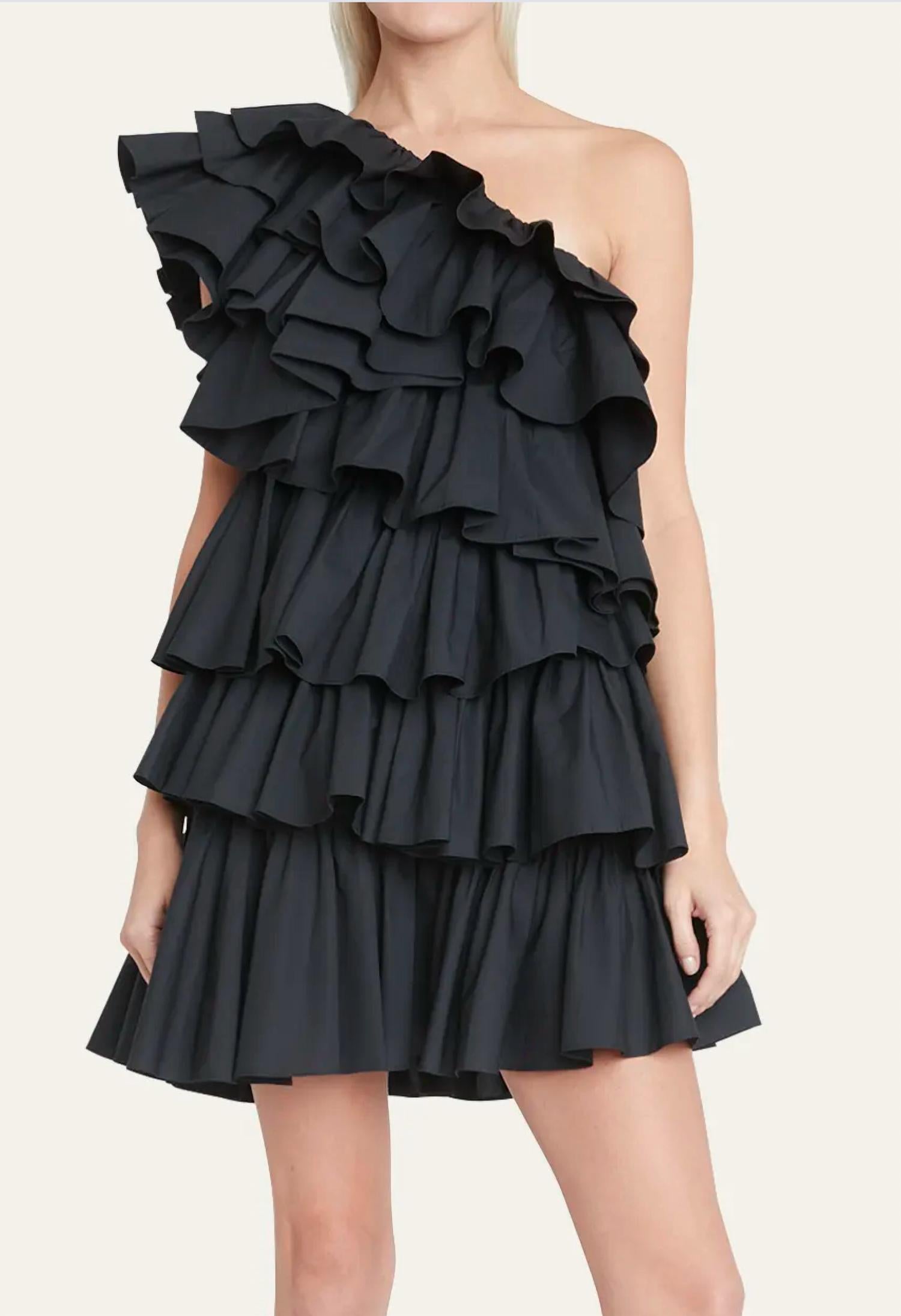 Ulla Johnson - Naomi One-shoulder Mini Dress
