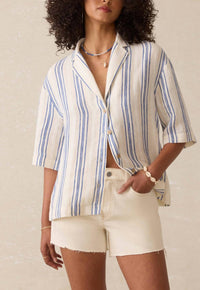 Faherty - Palma Linen Camp Shirt