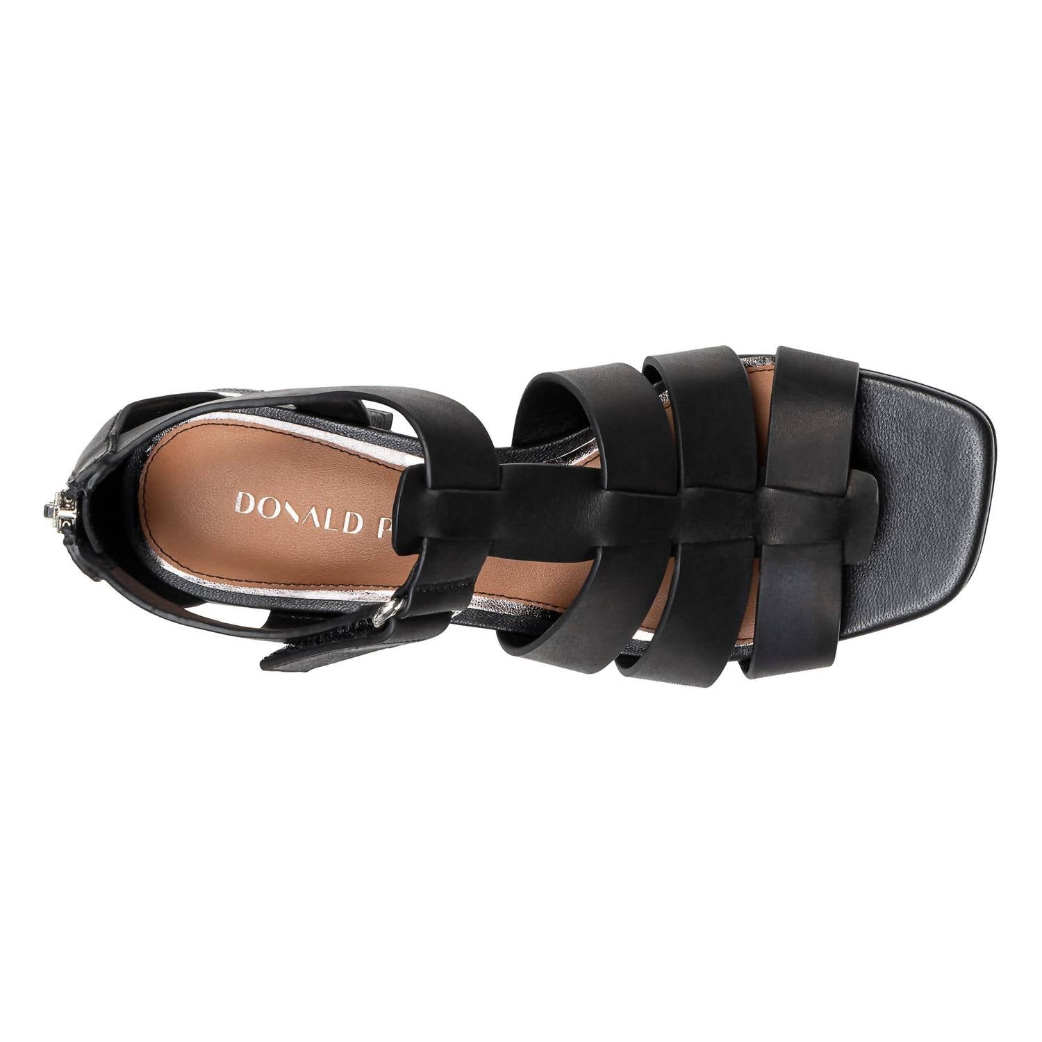 DONALD PLINER Donald Pliner Womenâ€™s Faleisha Sandals Â€“ Black, Size 6.5 - women's sandal - view 4
