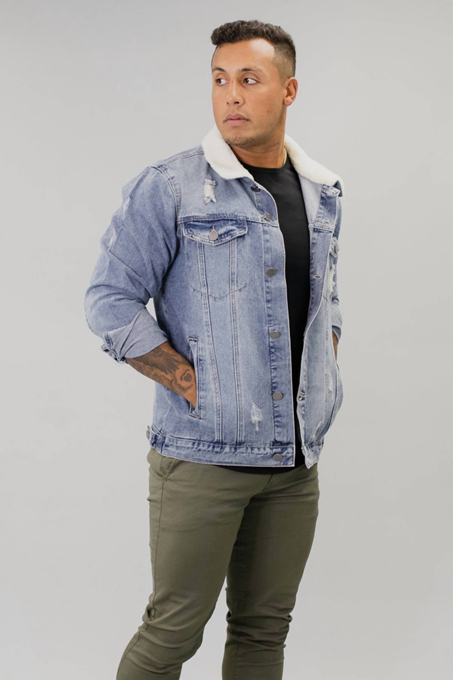 Victorious - Carter Sherpa Collar Jacket