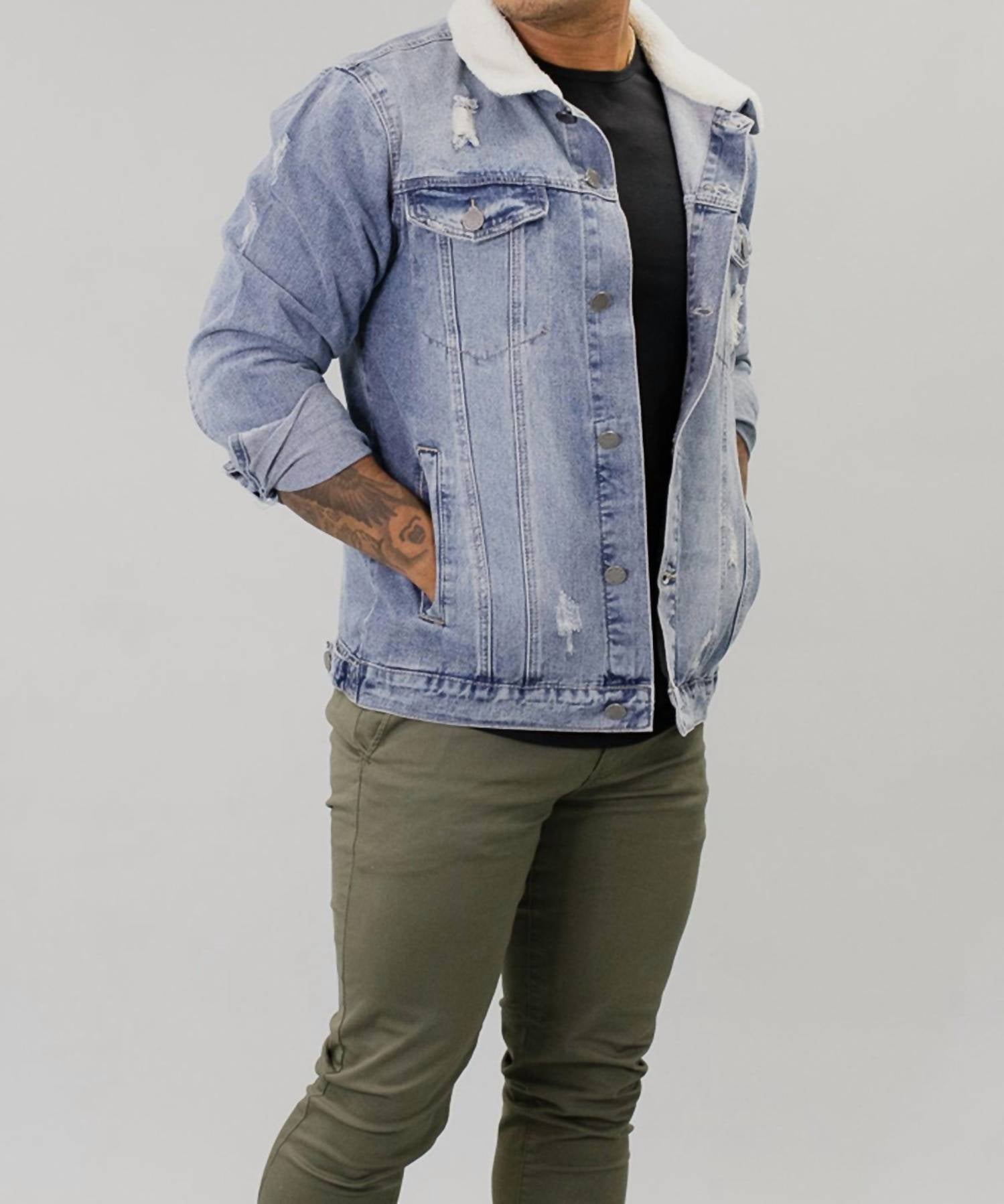 Victorious - Carter Sherpa Collar Jacket