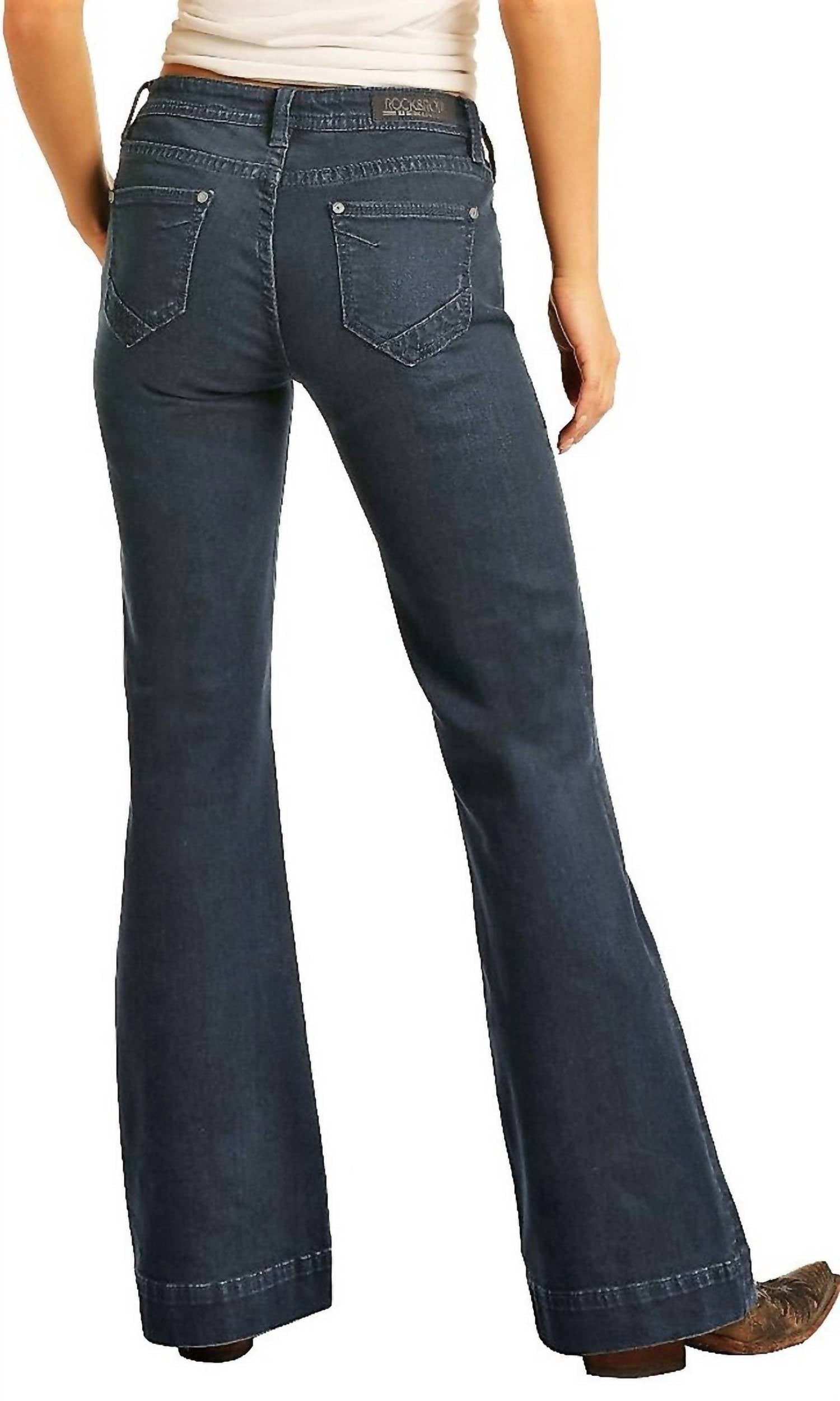 Rock & Roll Denim - Women's Mid Rise Extra Stretch Jean