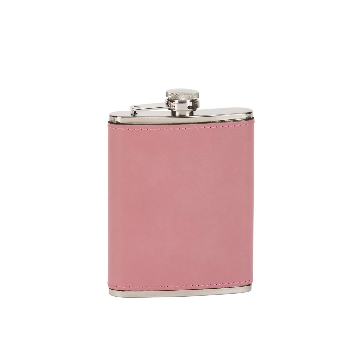 Creative Gifts International - Leatherette Flask, 8 Oz