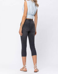 Judy Blue - Cuffed Skinny Capri Pants