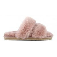 Mou - Women's 2 Stripes Sheepskin Fur Slipper