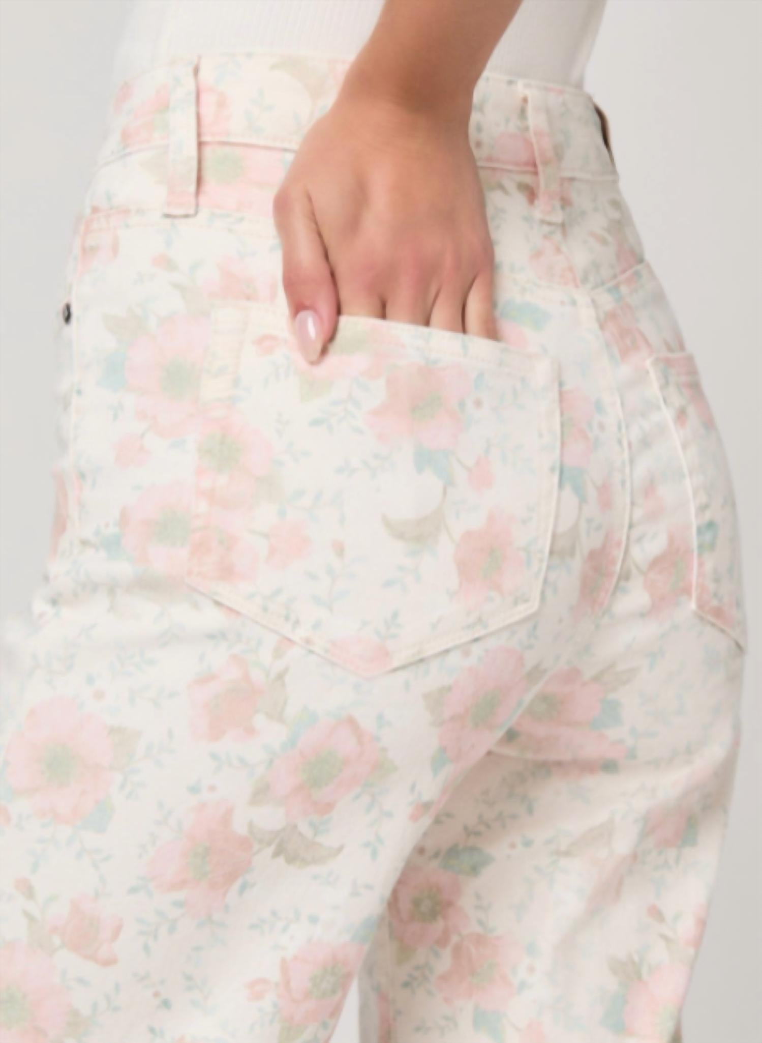Paige - Leenah Floral Jeans