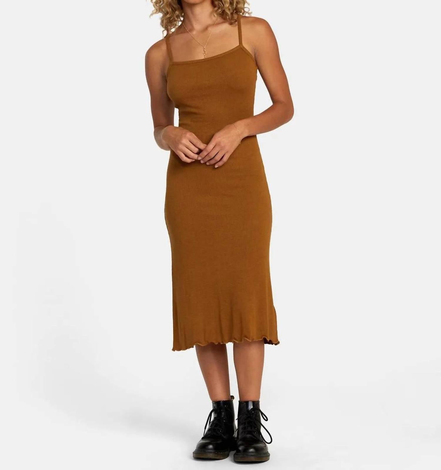Rvca - Slink Midi Dress