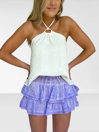 Queen Of Sparkles - Washed Ruffle Skort