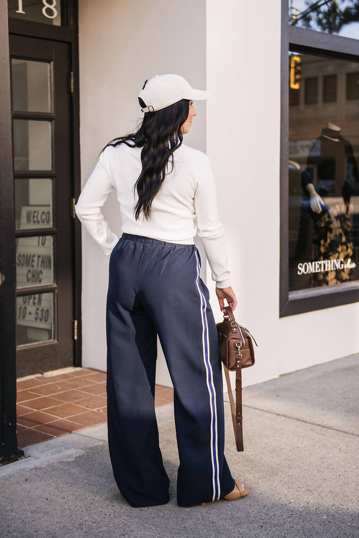Bishop + Young - Side Stripe Pull On Pant