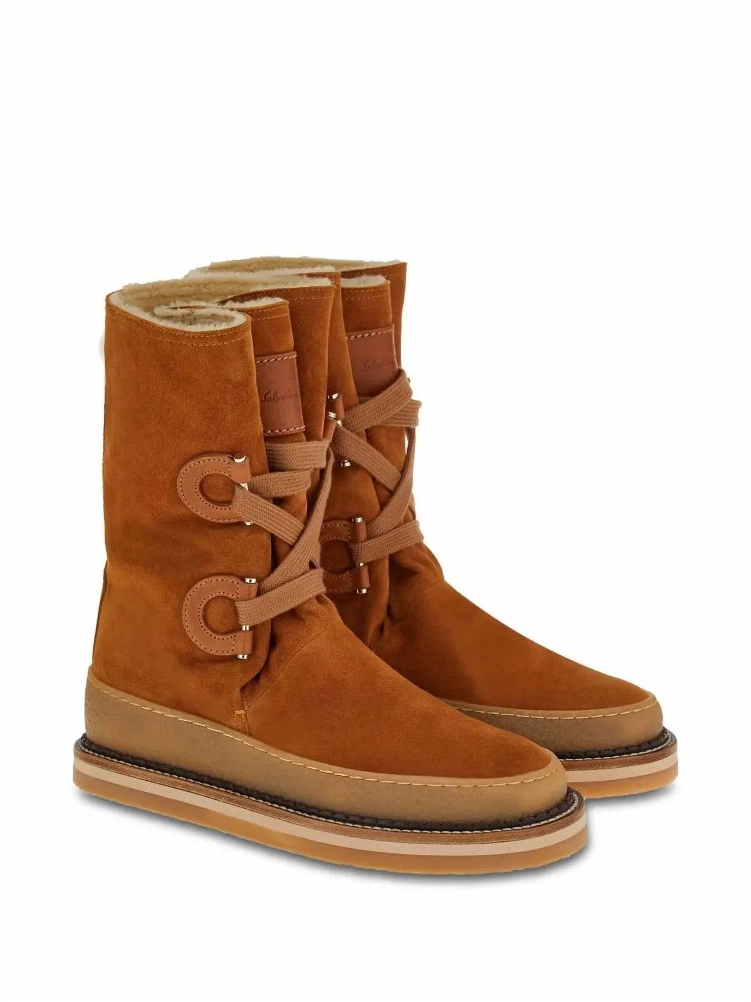Salvatore Ferragamo - Women's Winter Calf-length Boots