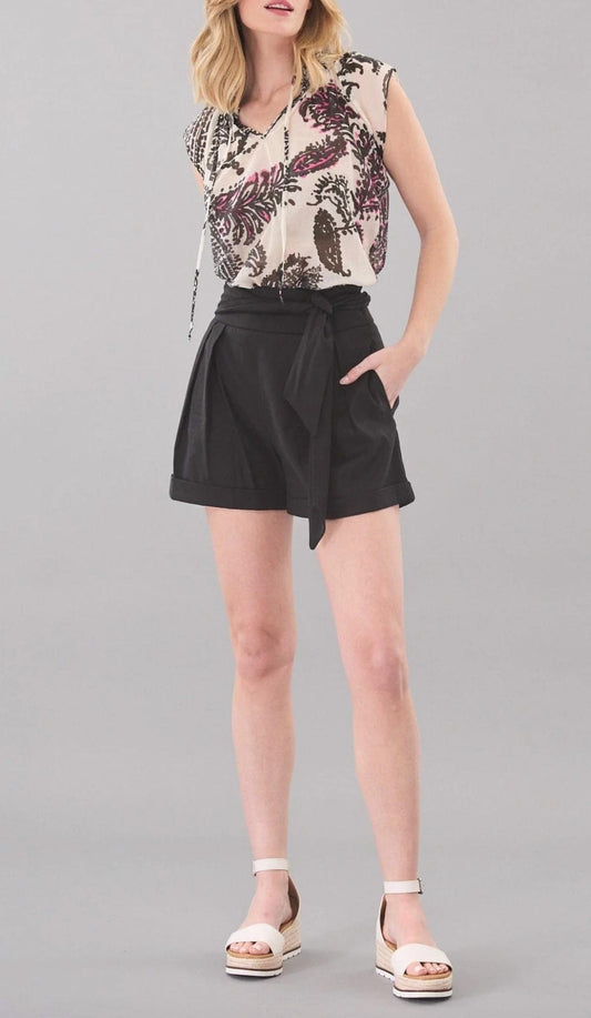 Lola & Sophie - Sash Belted Shorts