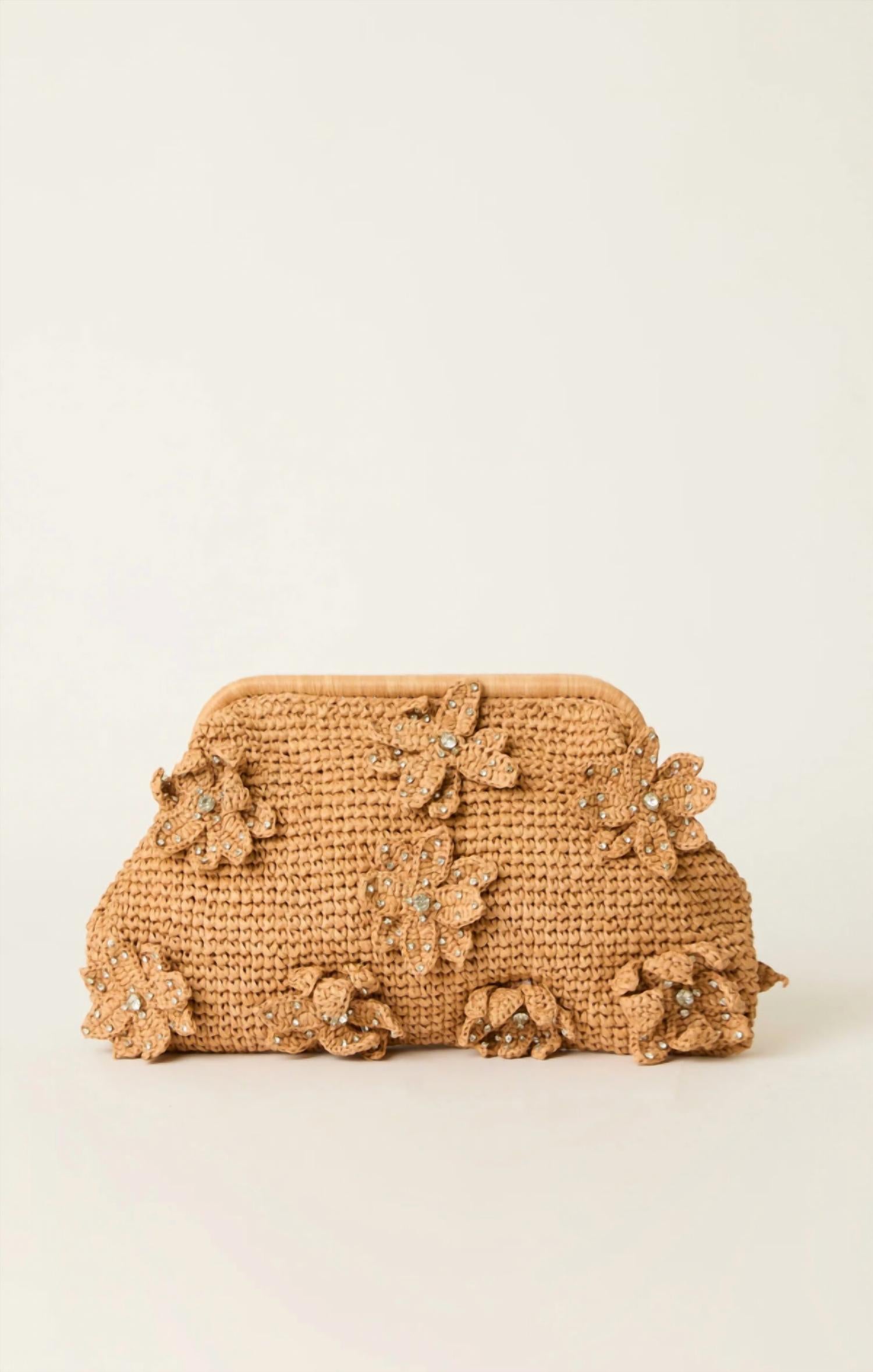 BTB Los Angeles Women's Pernella Clutch in sand - women's bag