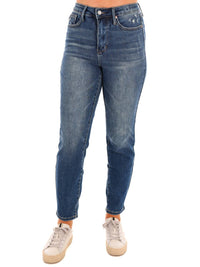 Judy Blue - Women's Happy Together Tummy Control Slim Jeans