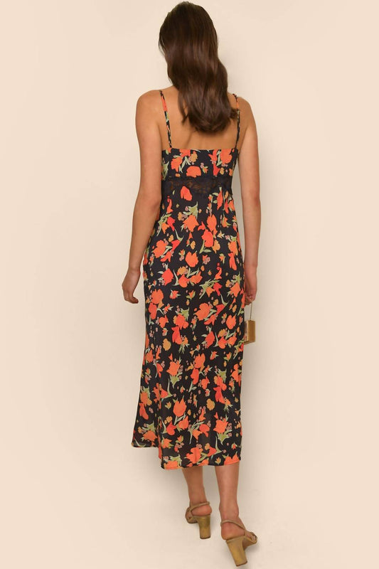 Rixo - Amora Havana Midi Dress