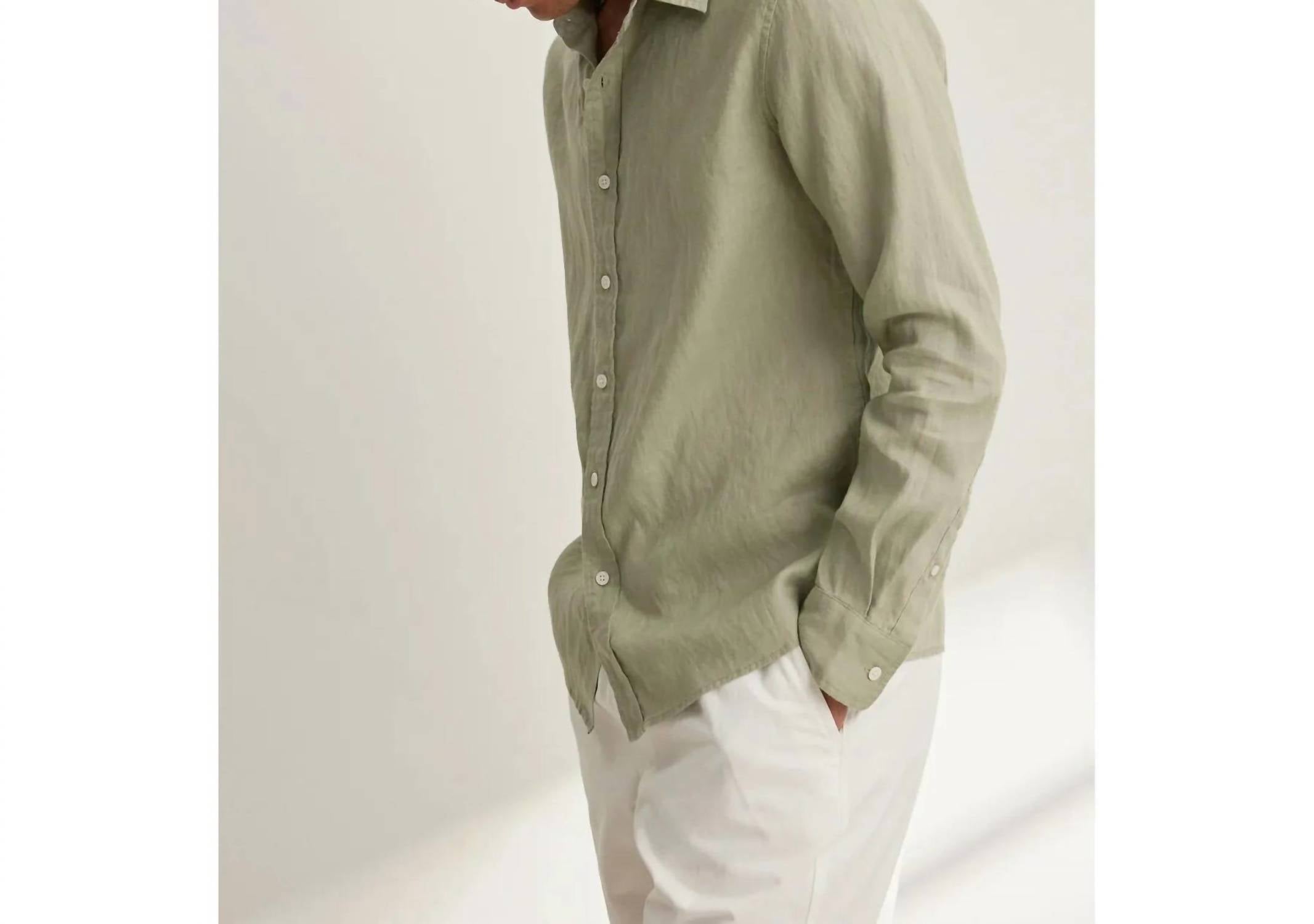 Velvet Men - Caruso Linen Button Up