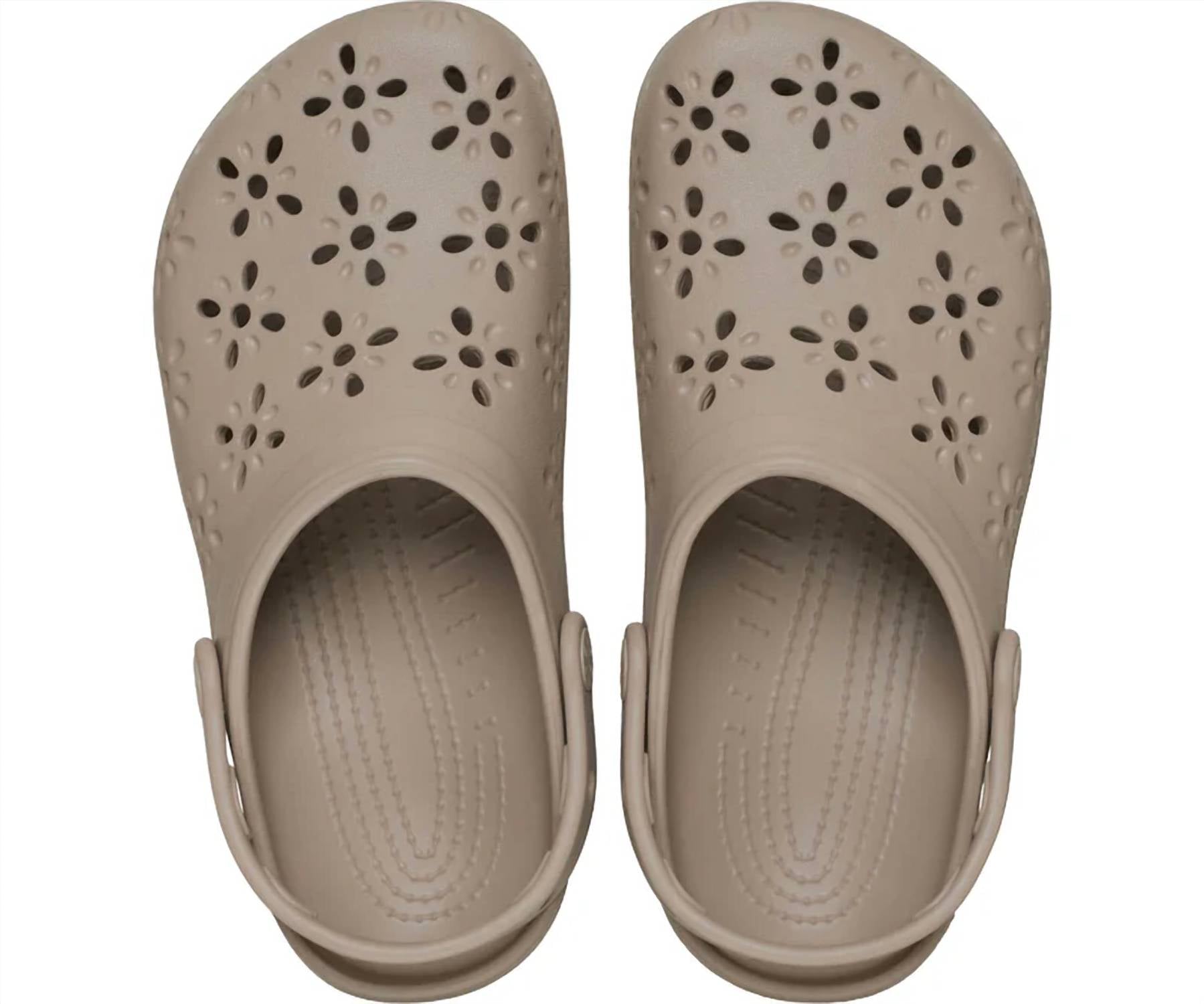 Crocs - Women's Classic Floral Cut Out Clog