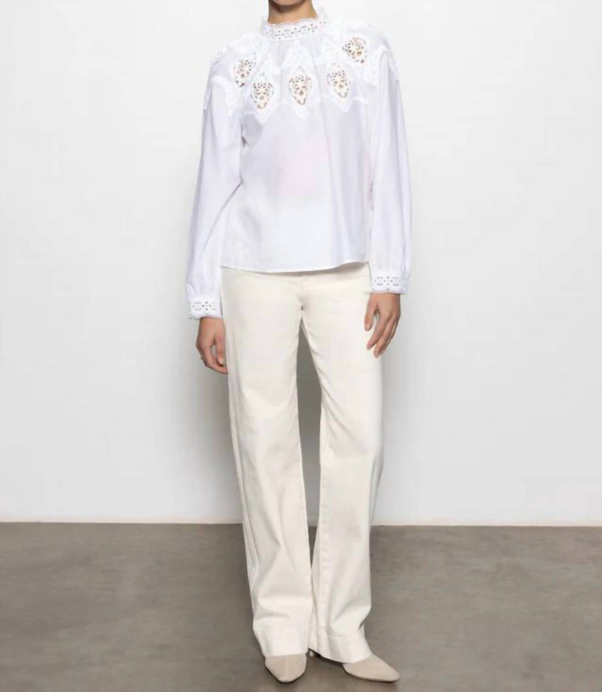 Sanctuary - Lace Popover Blouse