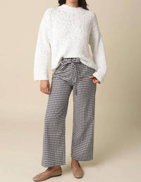 Olivaceous - Charlie Gingham Pant