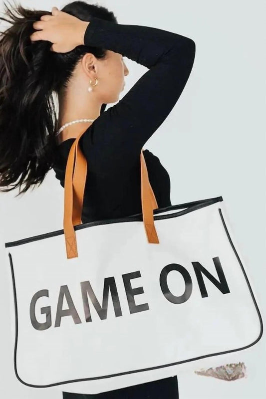 Pretty Simple - Women's Game On Weekend Getaway Tote Bag
