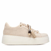 Refresh - Women's Casual Platform Suede Sneakers