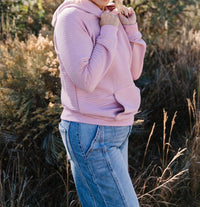 Michelle Mae Amelia Pullover Hoodie in pink - women's top - view 4