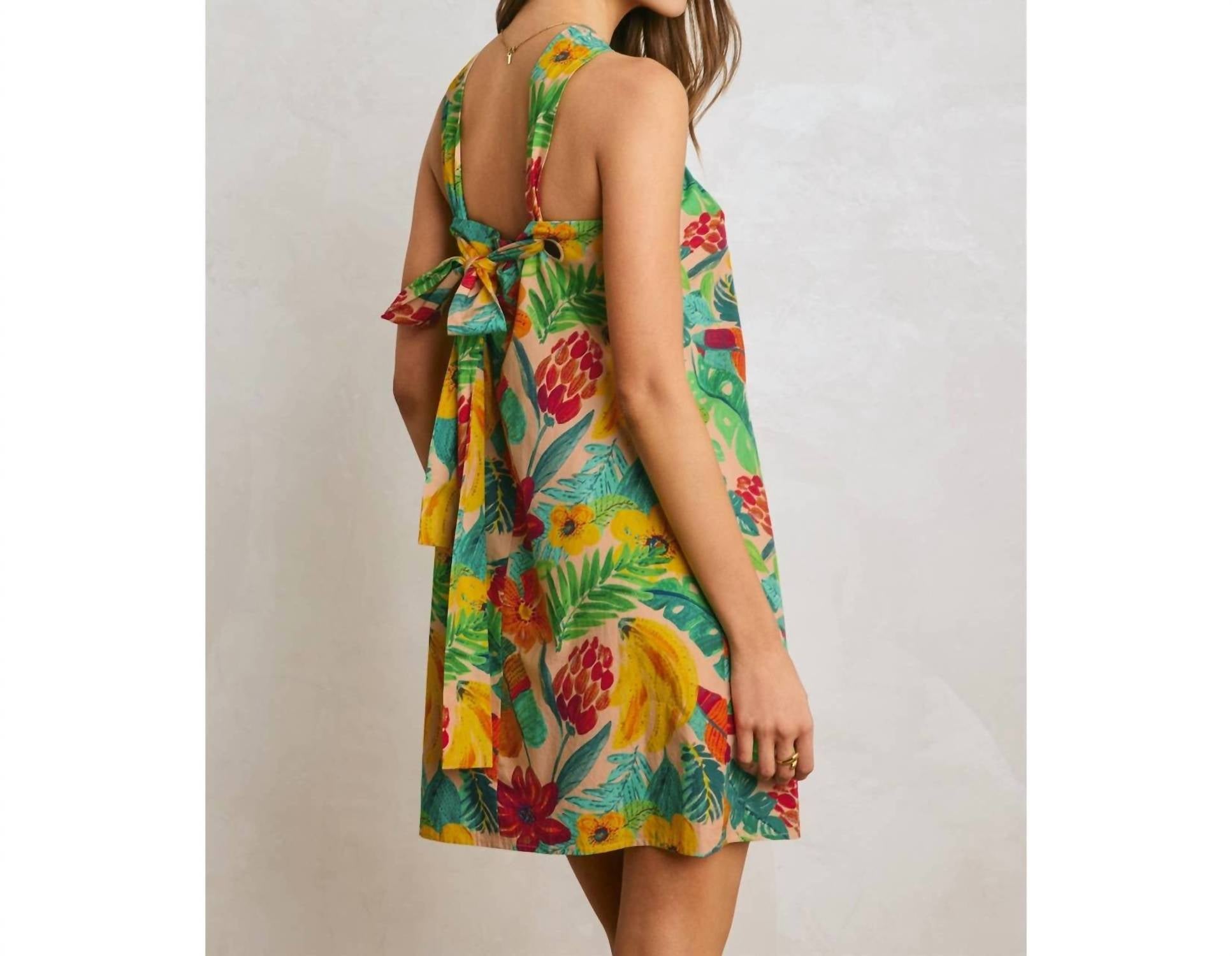 Dress Forum - Knot Halter Mini Dress